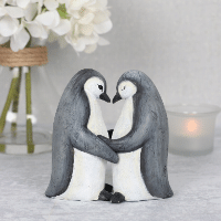 Wholesale Penguin Couple Ornament